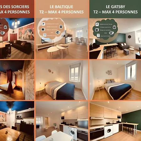 Appartement Le Golden Garden - Homy Montluçon